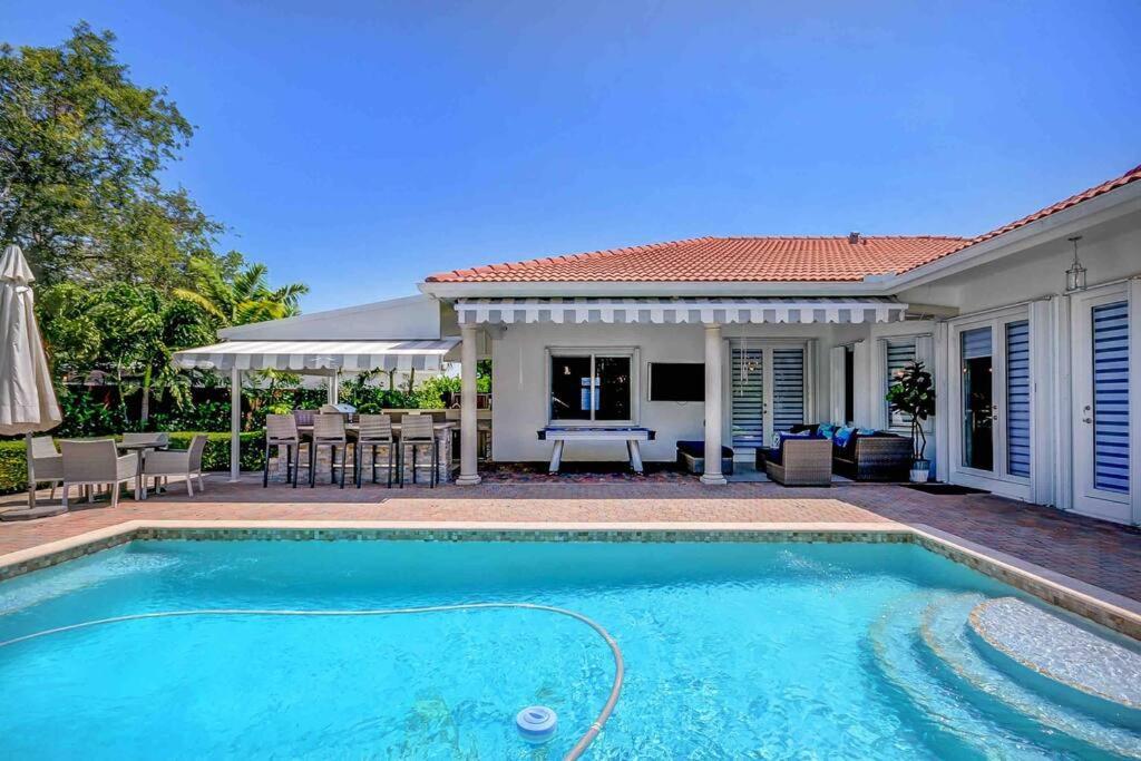 Miami 5Br Villa W Heated Pool, Games & Bbq L01 Cutler Bay Bagian luar foto