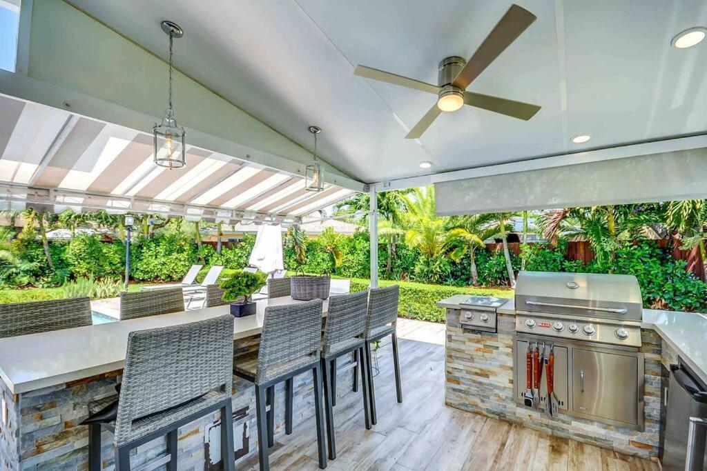 Miami 5Br Villa W Heated Pool, Games & Bbq L01 Cutler Bay Bagian luar foto