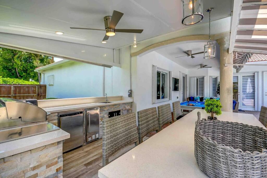 Miami 5Br Villa W Heated Pool, Games & Bbq L01 Cutler Bay Bagian luar foto