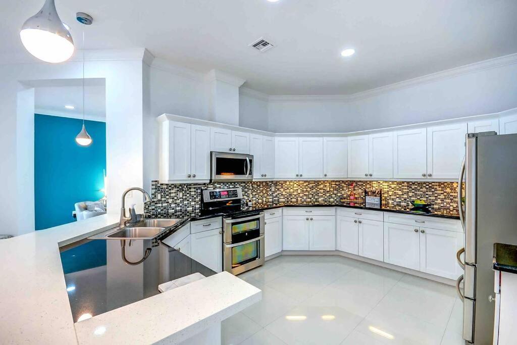 Miami 5Br Villa W Heated Pool, Games & Bbq L01 Cutler Bay Bagian luar foto