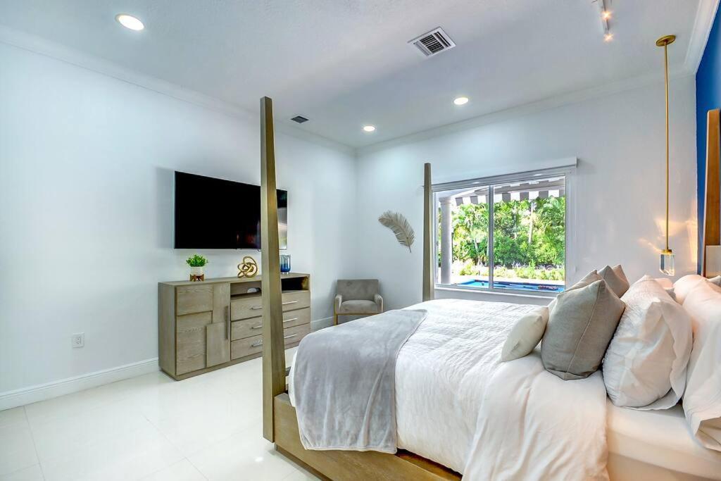 Miami 5Br Villa W Heated Pool, Games & Bbq L01 Cutler Bay Bagian luar foto