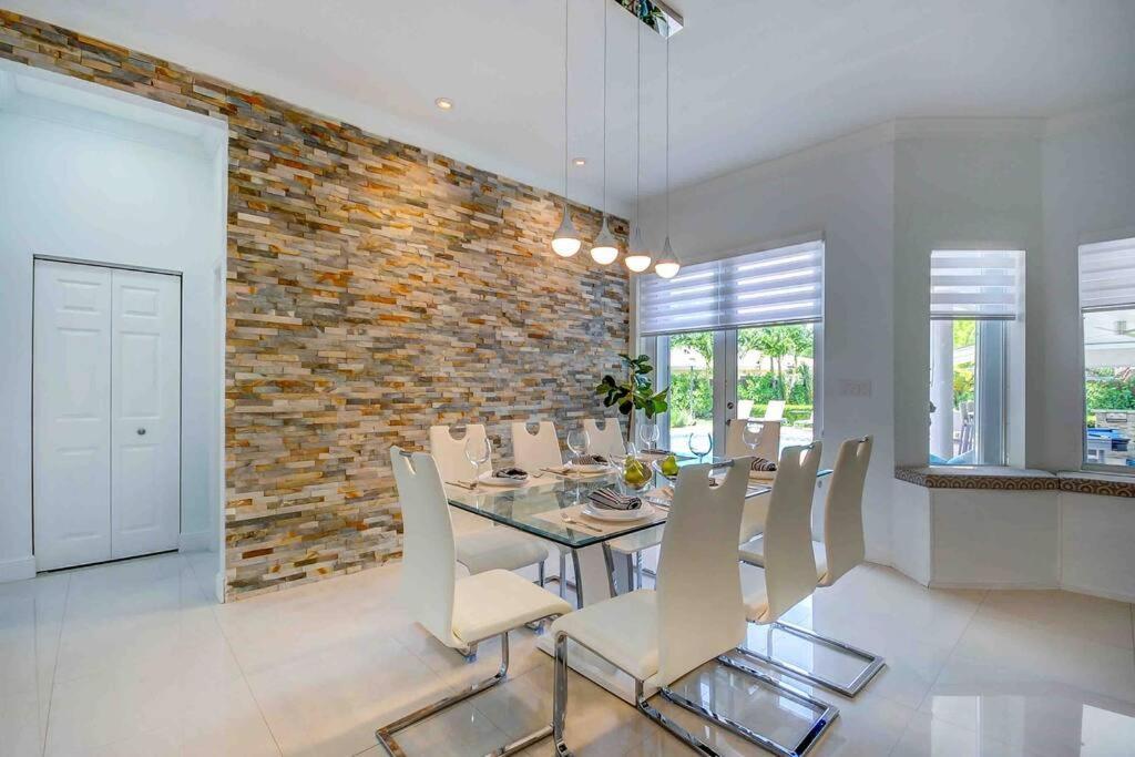 Miami 5Br Villa W Heated Pool, Games & Bbq L01 Cutler Bay Bagian luar foto