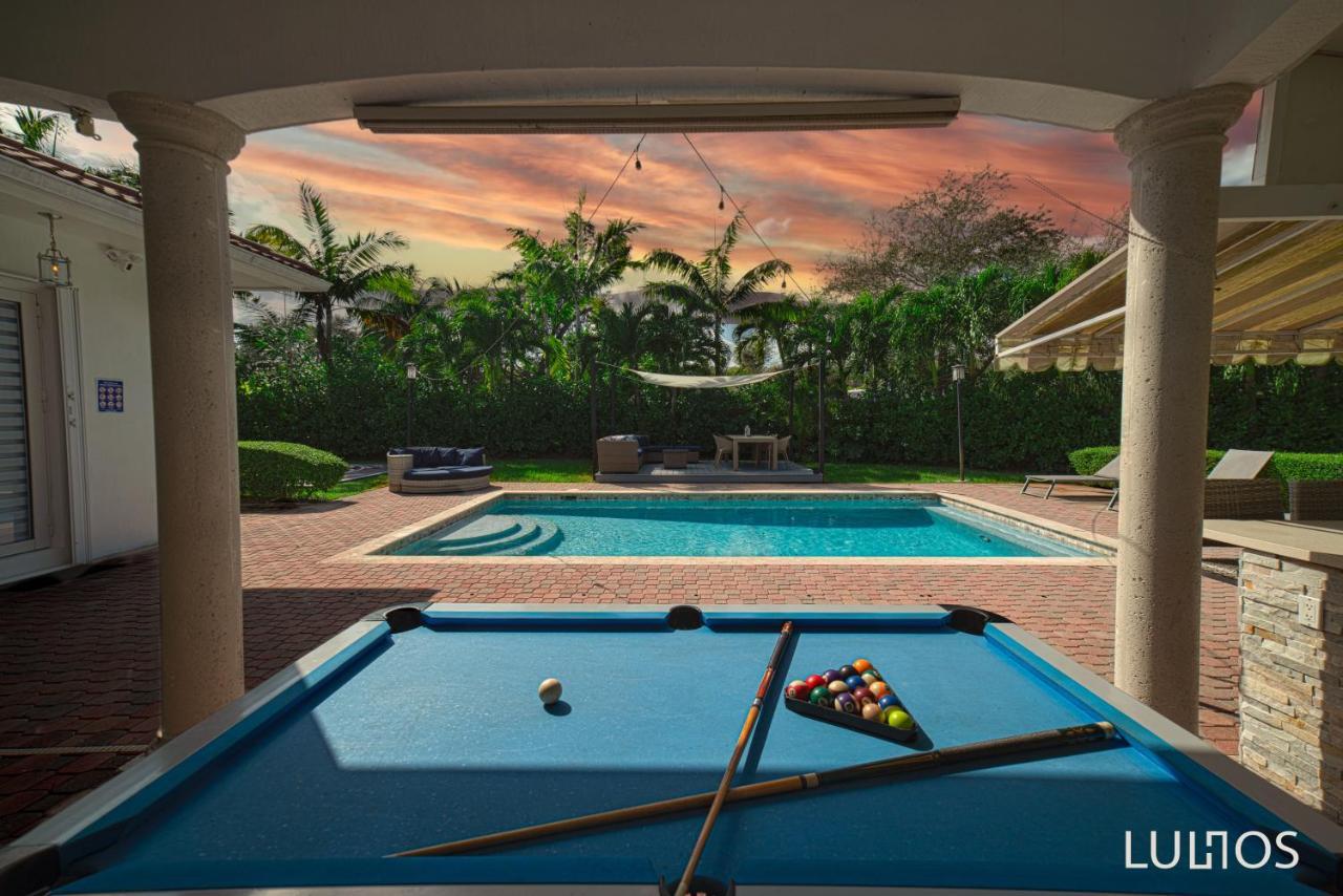 Miami 5Br Villa W Heated Pool, Games & Bbq L01 Cutler Bay Bagian luar foto
