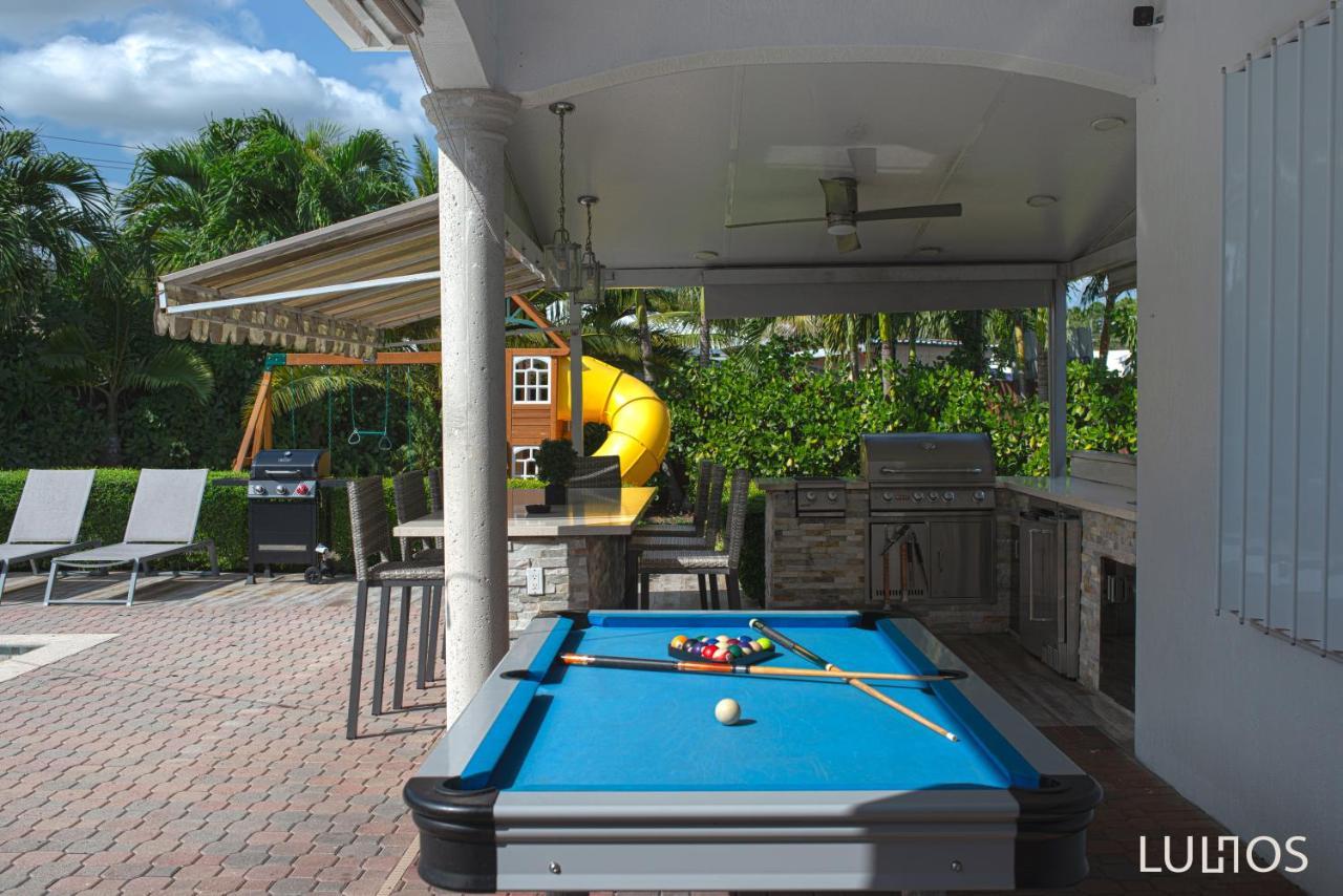 Miami 5Br Villa W Heated Pool, Games & Bbq L01 Cutler Bay Bagian luar foto