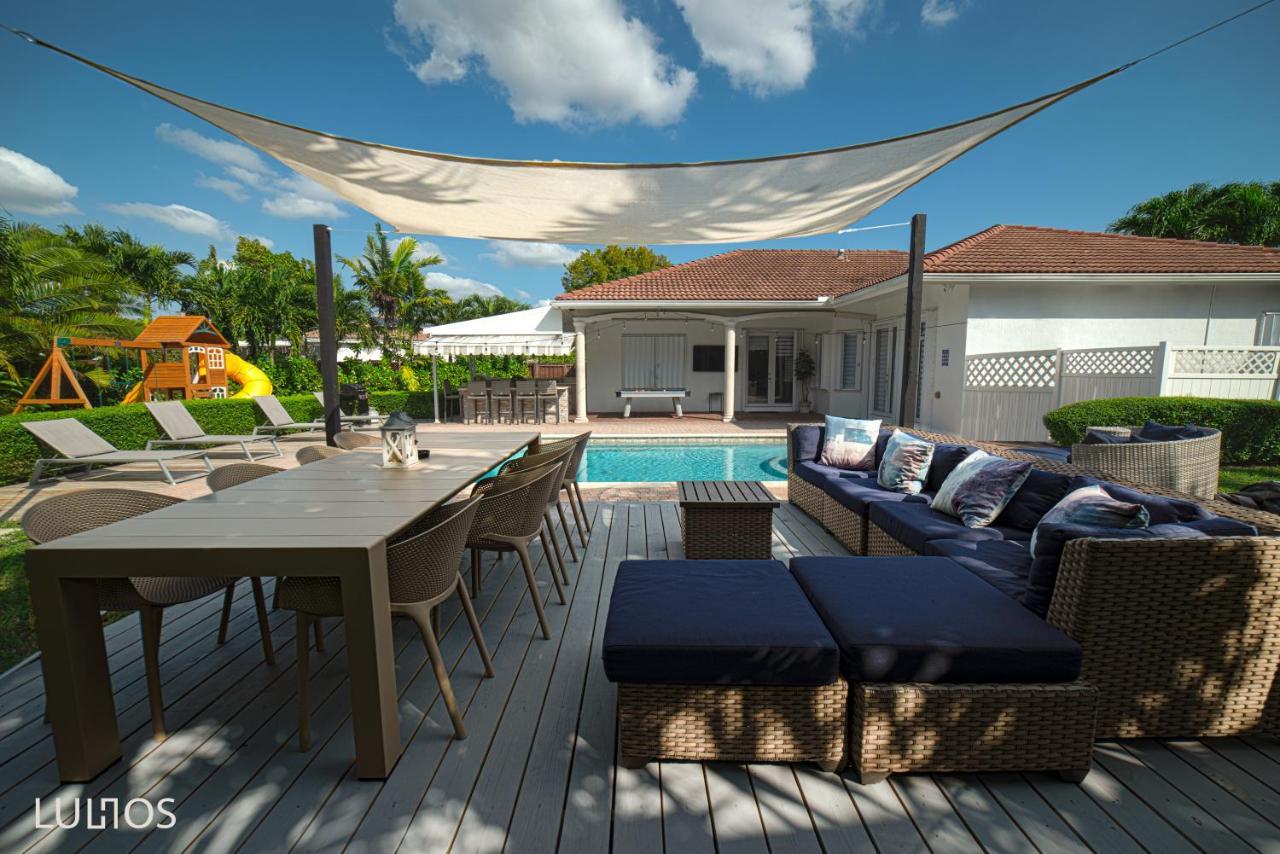 Miami 5Br Villa W Heated Pool, Games & Bbq L01 Cutler Bay Bagian luar foto