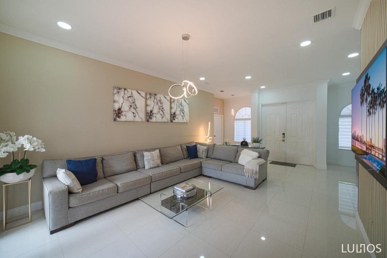 Miami 5Br Villa W Heated Pool, Games & Bbq L01 Cutler Bay Bagian luar foto